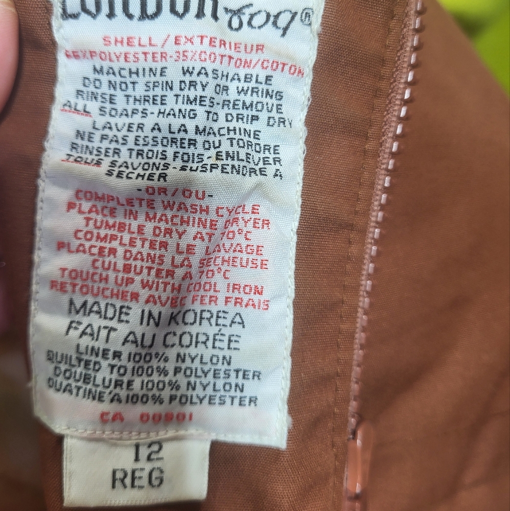 London Fog Men's Brown Jacket - Picture 9 of 9